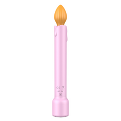 Vibrator That Light Up Like Candle Heatable Base Burning Hot Pleasure