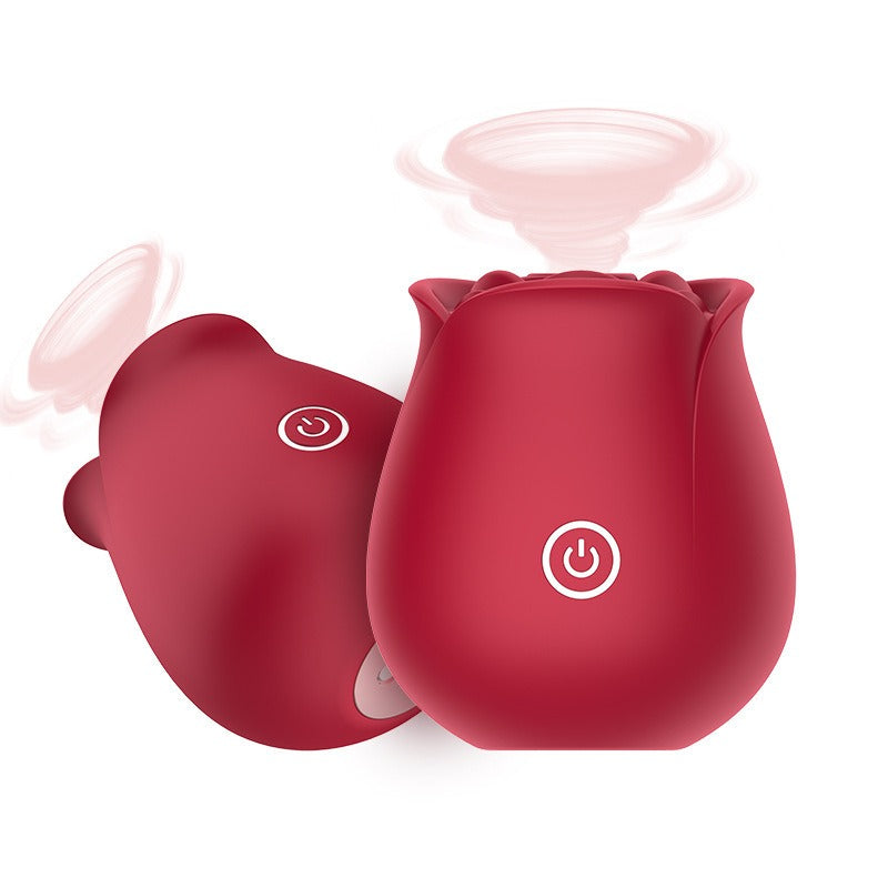 The Rose Clit Stimulator 10 Suction Modes