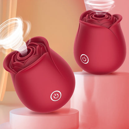 The Rose Clit Stimulator 10 Suction Modes