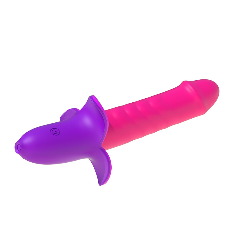 Big Banana Vibrator Pulse Vibrator Straight to the G-Spot