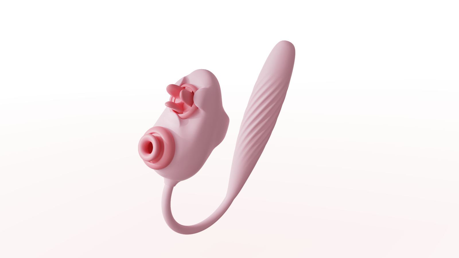 Cute pink ship G-spot vibrator