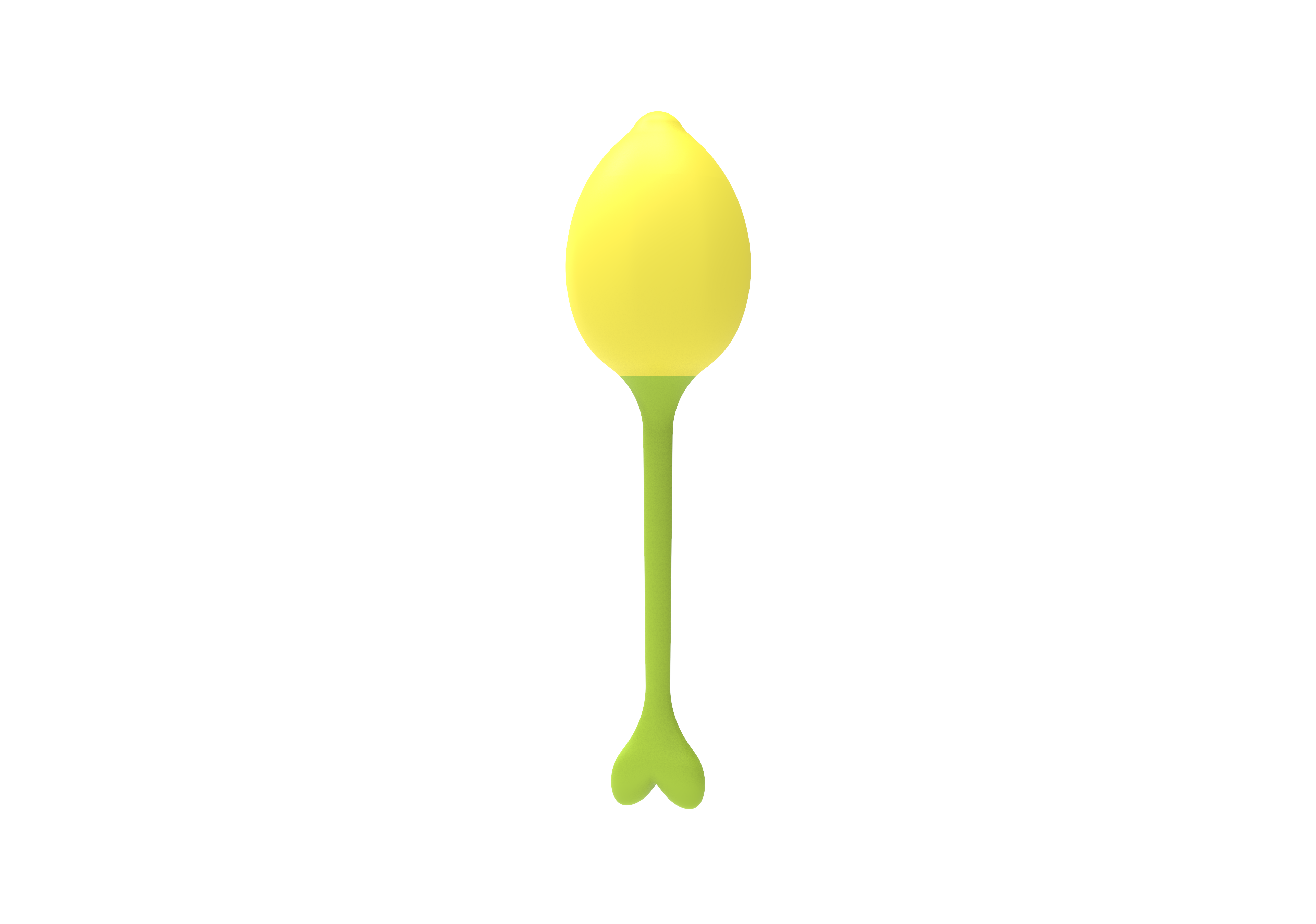 Cute lemon shape egg shaker with app control