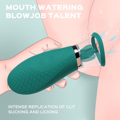 Sucking and Licking Clitoral Stimulator